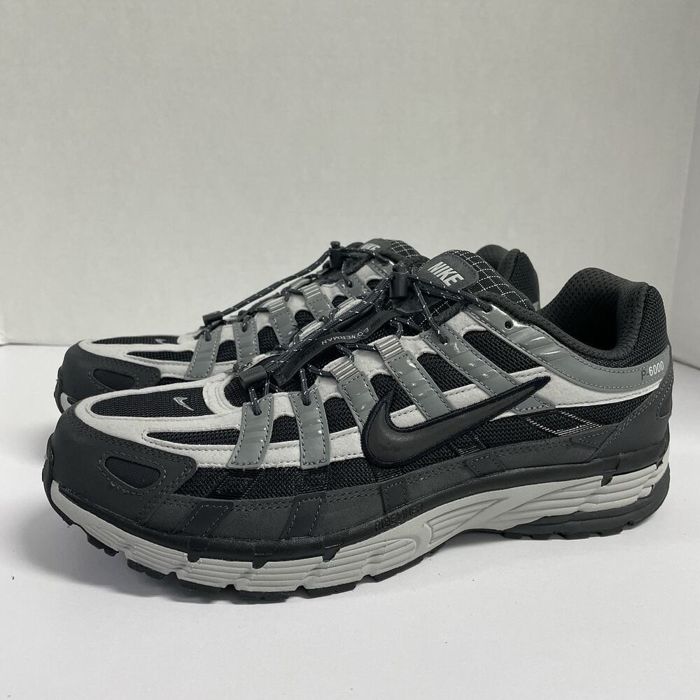 Nike P-6000 Premium Anthracite Smoke Grey HQ3818 001 Size 10.5 Men Mesh Runner